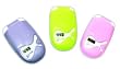 iSee Lighted 1X/3X Mirror w/Clock in Assorted Colors