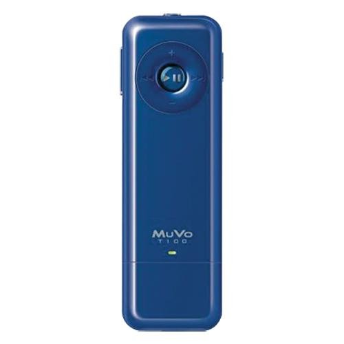 Creative MuVo T100 - Digital player - flash 2 GB - WMA, MP3, protected WMA (DRM 9) - blue