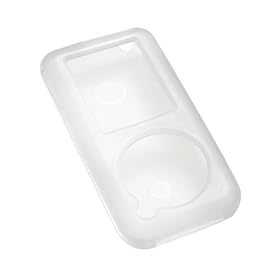 SanDisk Sansa e200 Silicone Case White Clear