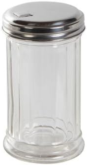 SoHo Kitchen - Glass Sugar Dispenser with Flip Cap - 12 Ounces