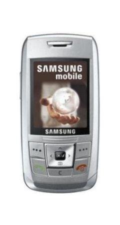 Samsung E250 Silver Mobile Phone Unlocked Sim Free