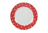 Luminarc - 7039033 - Pois Rouge - 6 Assiettes Dessert - 19 Cm