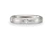 0.06 cts 4mm Comfort Fit Diamond Wedding Band - 14kt White or Yellow Gold
