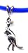 18 Blue Kangaroo Necklace Sterling Silver Jewelry