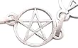 Light Comfortable Pentagram Stars Real Pewter Bracelet