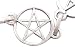 Light Comfortable Pentagram Stars Real Pewter Bracelet