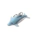 DOLPHIN keyring SAFETY LED light FLASHLIGHT toy NEW