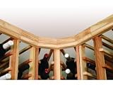 Wine Cellar Innovations Stackable Designer Series Stackable Molding Kit for Curved Corner