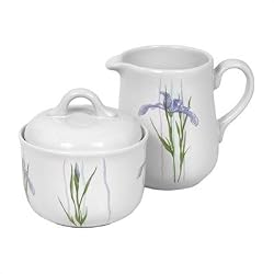 Corelle Coordinates Sugar and Creamer Set, Shadow Iris