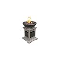 Bond 67078 Ravenswood Tabletop Gas Firebowl with Lava Rock