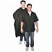 Scalpmaster Barber Jacket And Cutting Cape Set Black