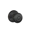 Schlage F10GEO716 Georgian Passage Knob, Aged Bronze