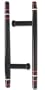 Black Deluxe Tonfa 20"