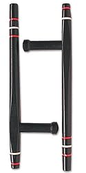 Black Deluxe Tonfa 20"