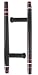 Black Deluxe Tonfa 20