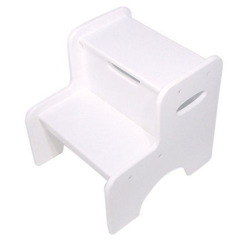 Childrens Toyshop  Toys : KidKraft Two Step Stool - White