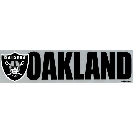 Oakland Raiders Bumper Strips
