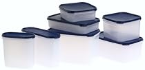 Tupperware 7-Piece Modular Mates Introductory Set, Bold 'N Blue