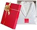 Aquis Gift Boxed Microfiber Terry Shawl Collar Robe