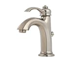 Price Pfister T42-RP0K One Handle Lavatory Bathroom Faucet, Brushed Nickel