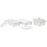 CorningWare French White 9-Piece Bake and Serve Set by CorningWare
