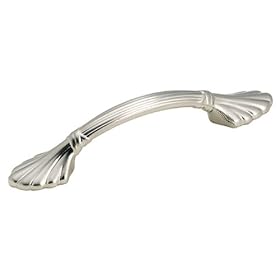 Amerock BP1333-G9 Natural Elegant Shell 3-Inch Pull, Silver thumbnail