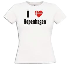 I LOVE Kopenhagen T-Shirt Damen S-XXL