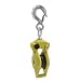 Campbell CHB300 3" Hand Line Utility Block with Latched Swivel Hook, 5/8" Rope, 3" Sheave
