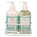 The Thymes Fresh Basil Sink Set with Caddy