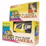 AIM and SHOOT single use 35mm Flash Camera with 27 Exposures - 1 Ea. by Elite
