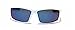 Vertx Men's Polarized Sunglasses Sport Cycling Outdoor w/ Free Microfiber Pouch – White and Black Frame – Blue Lens