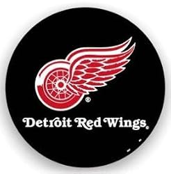 Detroit Red Wings Black Spare Tire Cover - Hockey Sports Merchandise
