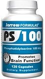 Jarrow PS-100 (phosphatidyl serine) 100mg (120 Caps)( Four Pack)