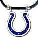 Indianapolis Colts Logo Pendant w/Rubber Cord - NFL Football Fan Shop Sports Team Merchandise