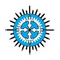 BLUE SUN Glow-n-Dark Temporary Tattoo 3x3