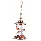 Hayes 13053 Horizons Hummingbird Feeder, Antique Copper with Red Flowers by Hayes