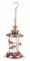 Hayes 13053 Horizons Hummingbird Feeder, Antique Copper with Red Flowers