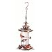 Hayes 13053 Horizons Hummingbird Feeder, Antique Copper with Red Flowers