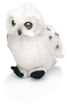 Snowy Owl 9" - Audubon Plush Bird (Authentic Bird Sound)