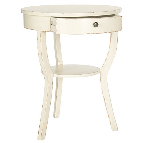 Safavieh American Home Collection Kendra Vintage Cream End Table