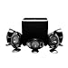 KEF KHT2005.3 5.1 Subwoofer/Satellite System with KUBE-2 (Gloss Black)