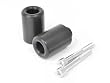 00-03 HONDA CBR 929 954 RR NO CUT BLACK FRAME SLIDERS