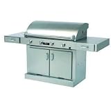 TEC Gas Grills Sterling G4000 FR Infrared Propane Gas Grill On Cabinet