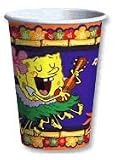 Spongebob Square Pants Hot Cold 9oz Cups 8 Count Luau Theme Party Supply Patrick Star & Squidward Tenticles