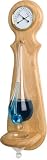 buy cheap price River City Clocks Wall Mounted Weather Station with Thermometer, Hygrometer, and Barometer - Oak Finish - 18 Inches Tall - Model # L89-117OAK