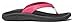 OLUKAI Kulapa Kai Girl's Beach Sandals, Quick-Dry Flip-Flop, Water Resistant, Extra Comfortable & Wet Grip Soles, Bikini Pink/Black, 1