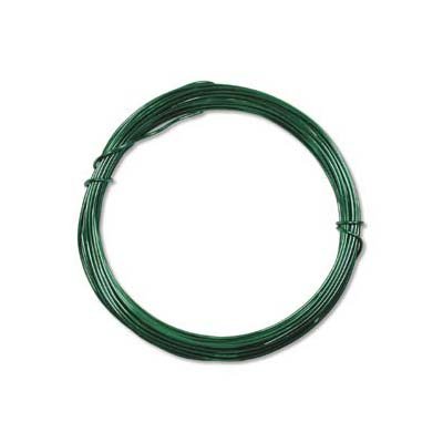 Aluminum Craft Wire 12 Gauge 39 Feet KELLY GREEN 