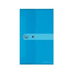 Herlitz 11207099 Dokumententasche 6er Pack PP DL blau transparent