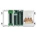 Leviton Advanced Home Telephone and Video Panel - Patch panel - white