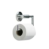 Edelstahl Toilettenpaierhalter / Toilettenpapier Halter massiv, DELUXE, BE-88490